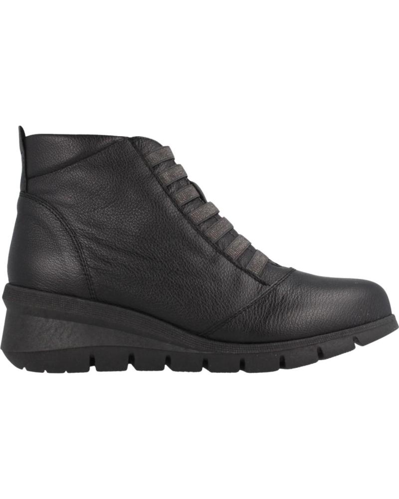 STIVALETTO MARILA IN PELLE NERO CON SOLETTA IMBOTTITA E ESTRAIBILE NEGRO