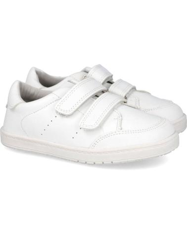 L&R SHOES FH820 TÊNIS BRANCOS COM VELCRO BLANCO