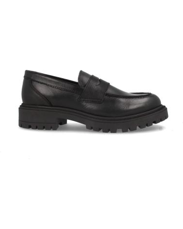 MOCASSIM DE COURO MARILA MILANO PRETO NEGRO