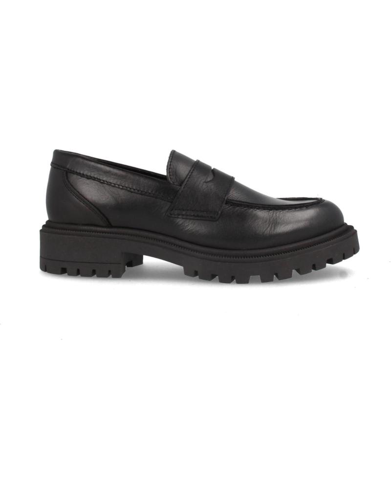 MOCASSIM DE COURO MARILA MILANO PRETO NEGRO