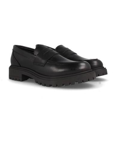 MOCASSIM DE COURO MARILA MILANO PRETO NEGRO