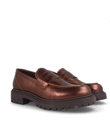 MOCASSIM DE COURO MARILA MILANO GALAXY COFFEE NIGER NIGER