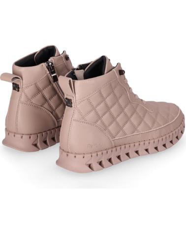 CHIKA10 RE FLORES 04 QUILTED ANKLE BOOTS IN TAUPE TAUPE-TAUPE