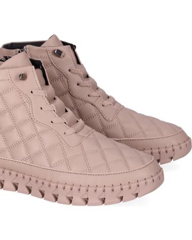 CHIKA10 RE FLORES 04 QUILTED ANKLE BOOTS IN TAUPE TAUPE-TAUPE