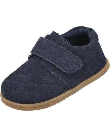 SAPATOS BAREFOOT BUBBLE BOBBLE C1567 AZUL COM FECHO DE VELCRO AZUL