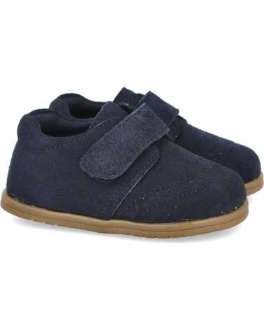 SAPATOS BAREFOOT BUBBLE BOBBLE C1567 AZUL COM FECHO DE VELCRO AZUL