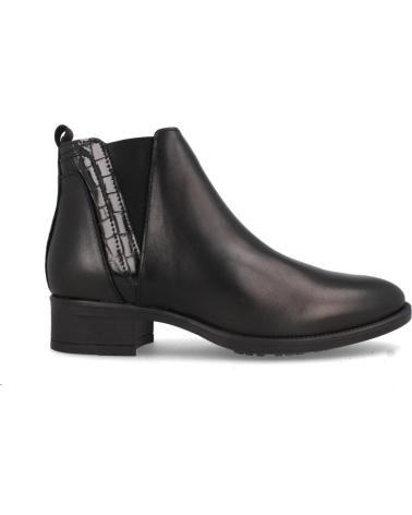 STIVALETTO MARILA MIRIAM NERO CON TACCO BASSO E DETTAGLIO LATERALE NEGRO