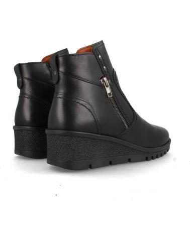 MARILA BOTIN DE PIEL CON CUNA VILLENA NEGRO