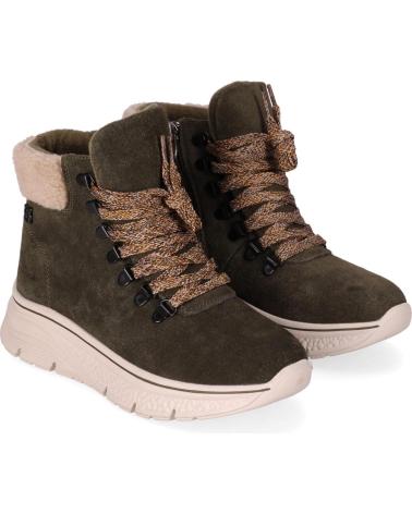 CHIKA10 RE ARBOLEDA 01 KHAKI MOUNTAIN STYLE ANKLE BOOT KAKI-KHAKI