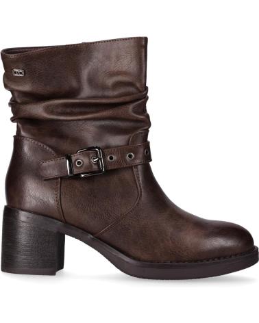 CHIKA10 MONNA 06 BROWN MID-CALF BOOTS MARRON-BROWN