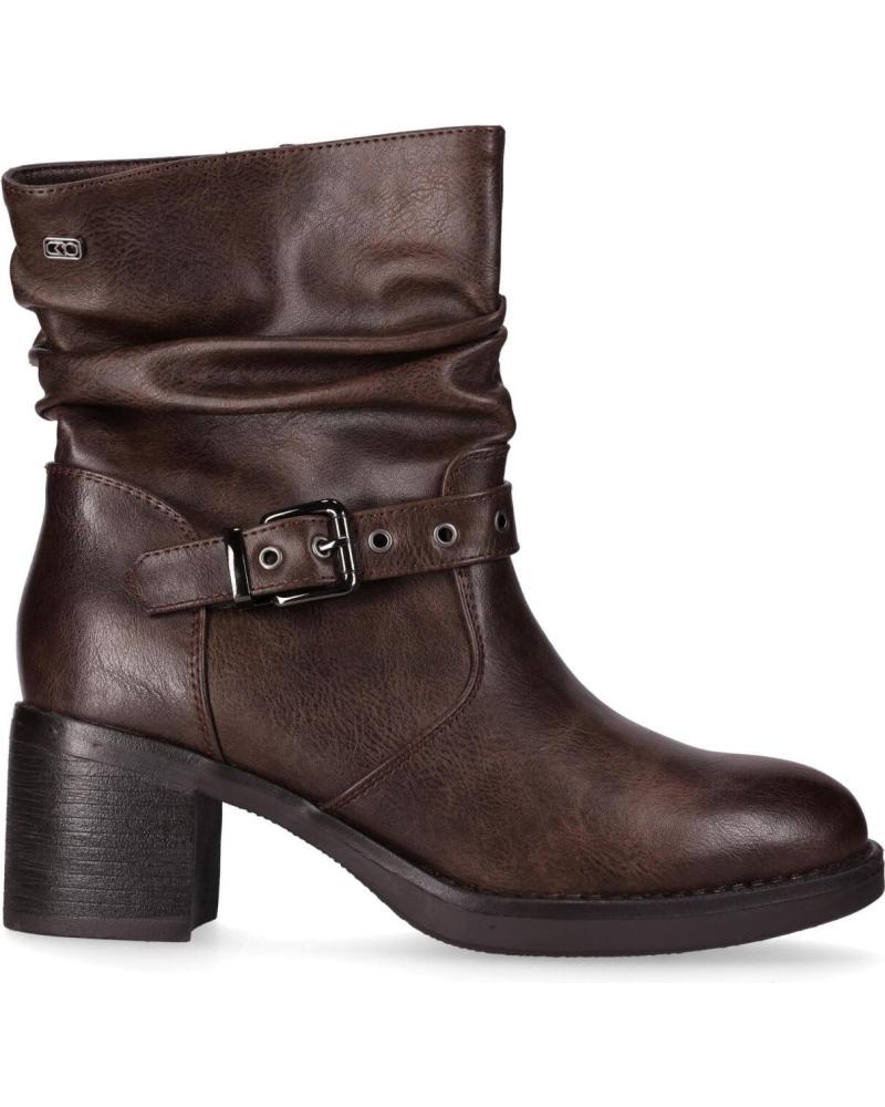 CHIKA10 MONNA 06 BROWN MID-CALF BOOTS MARRON-BROWN