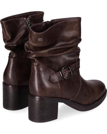CHIKA10 MONNA 06 BROWN MID-CALF BOOTS MARRON-BROWN