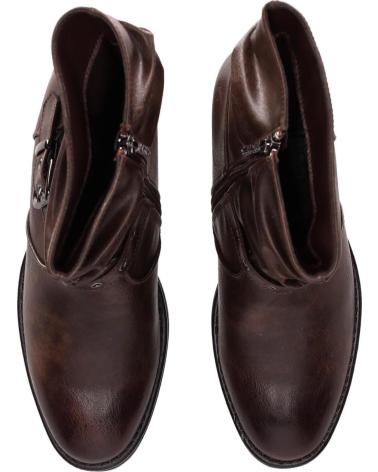 CHIKA10 MONNA 06 BROWN MID-CALF BOOTS MARRON-BROWN