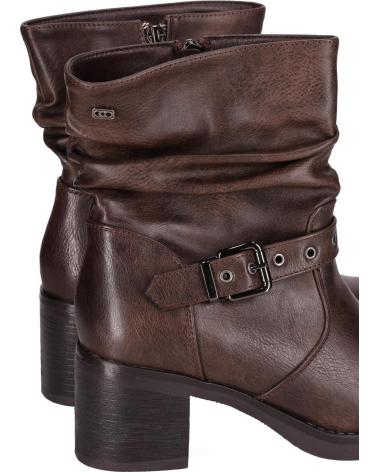 CHIKA10 MONNA 06 BROWN MID-CALF BOOTS MARRON-BROWN