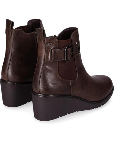CHIKA10 CLAKISA 03 BROWN ANKLE BOOTS MARRON-BROWN