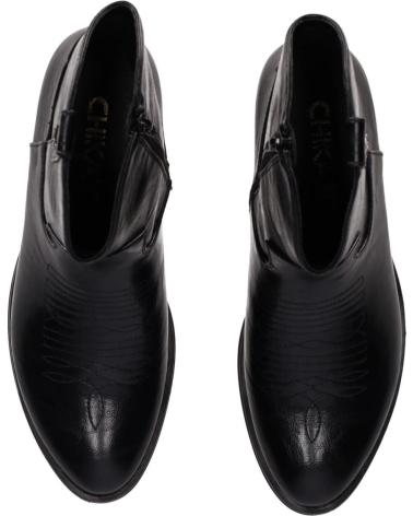 BOTA COWBOY CHIKA10 ISKIA 02 PRETO NEGRO-BLACK