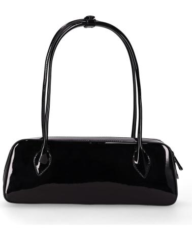 MALA DE MÃO CHIKA10 MARCHON 01 PRETO BRILHANTE NEGRO-BLACK