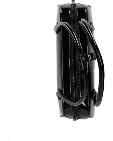 MALA DE MÃO CHIKA10 MARCHON 01 PRETO BRILHANTE NEGRO-BLACK