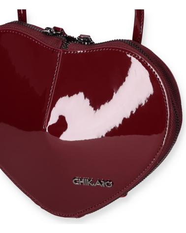 BOLSA A TIRACOLO CHIKA10 MARCHON 02 BORGONHA BURDEOS-BURGUNDY