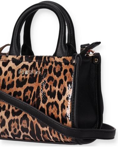 BOLSA A TIRACOLO CHIKA10 PARRANDA 01 ESTAMPADO LEOPARDO LEOPARDO-LEOPARD