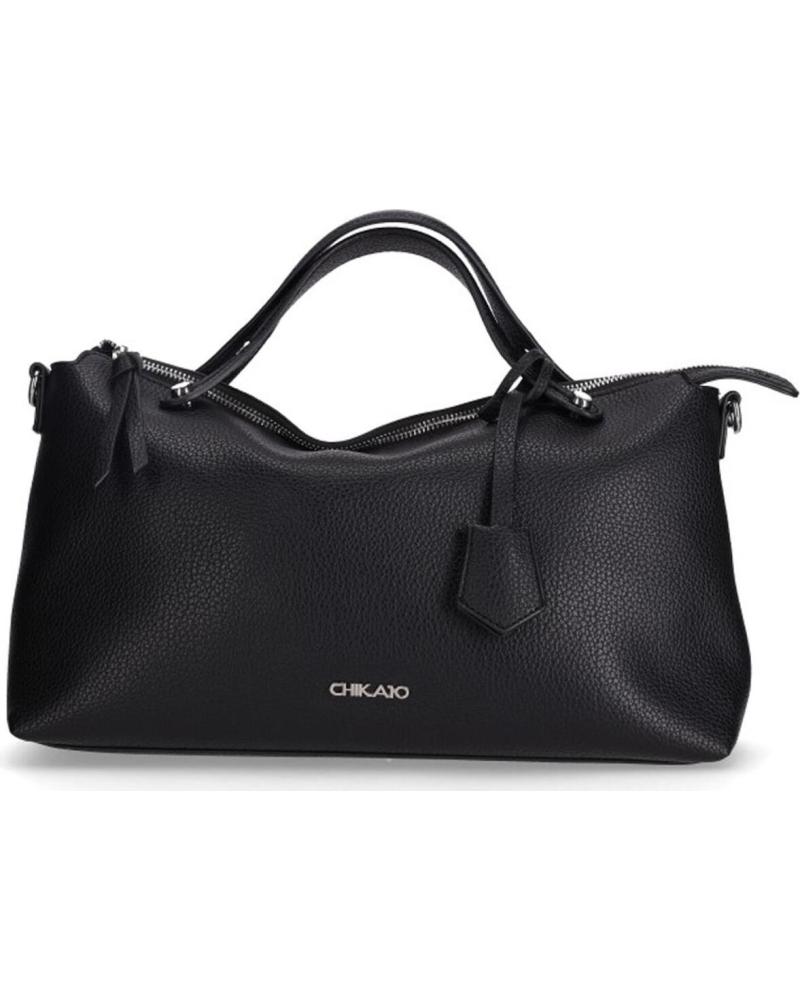 BOLSA DE MÃO E A TIRACOLO CHIKA10 DEPARI 02 PRETO NEGRO-BLACK