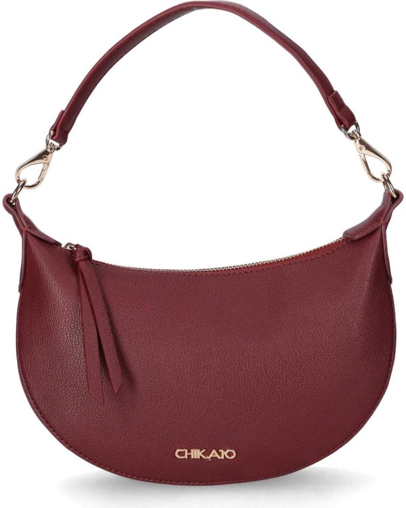 CHIKA10 FARRA 01 BURGUNDY SHOULDER BAG BURDEOS-BURGUNDY