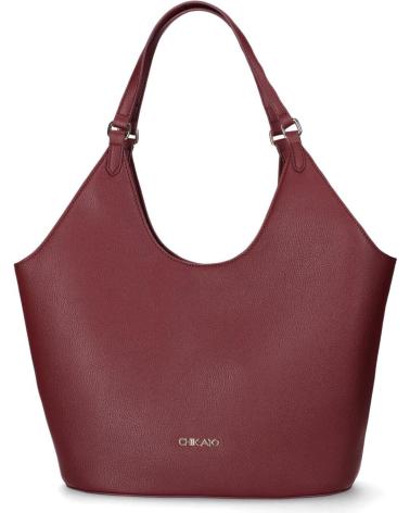 CHIKA10 FARRA 02 BURGUNDY BAG BURDEOS-BURGUNDY
