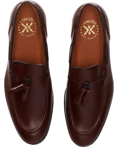 MOCASSIM CLÁSSICO CHIKA10 ST MORGAN 4820 BORGONHA BURDEOS-BURGUNDY