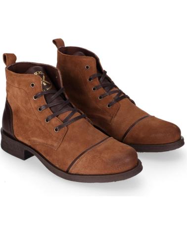 BOTTINES EN CUIR CHIKA10 ST TRUMP 5810 COULEUR CAMEL CAMEL-CAMEL