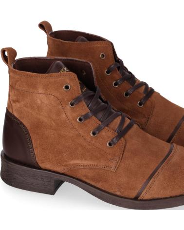 BOTTINES EN CUIR CHIKA10 ST TRUMP 5810 COULEUR CAMEL CAMEL-CAMEL
