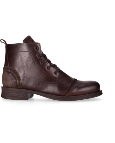 BOTTES À LACETS CHIKA10 ST TRUMP 5810 EN CUIR MARRON MARRON-BROWN