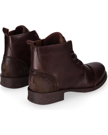 BOTTES À LACETS CHIKA10 ST TRUMP 5810 EN CUIR MARRON MARRON-BROWN