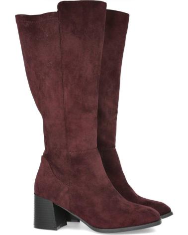 STIVALI CON TACCO L&R SHOES B5805 BORDEAUX BURDEOS