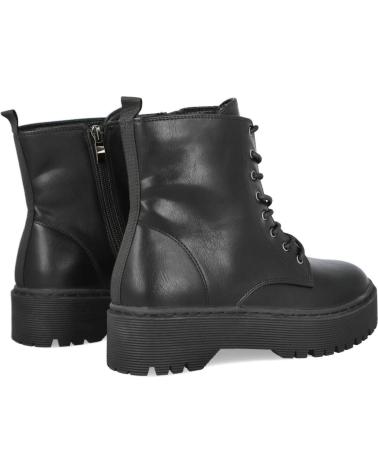 L&R SHOES STIVALI MILITARI DAVINIA BL137-1 NERI NEGRO