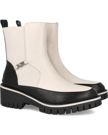 AZAREY 462K260 STIVALETTO BICOLORE NERO-GHIACCIO NEGRO-HIELO