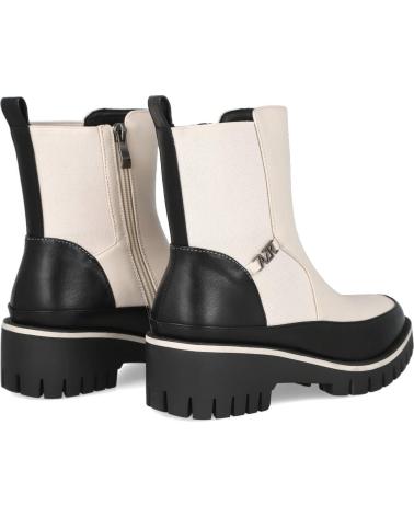 AZAREY 462K260 STIVALETTO BICOLORE NERO-GHIACCIO NEGRO-HIELO