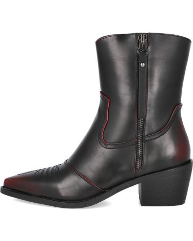 BOTÍN COWBOY AZAREY 462K174 EN BURDEOS BURDEOS