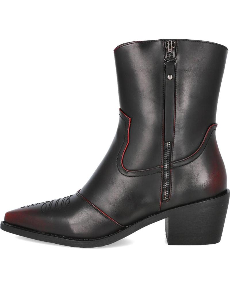 BOTÍN COWBOY AZAREY 462K174 EN BURDEOS BURDEOS