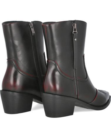 BOTÍN COWBOY AZAREY 462K174 EN BURDEOS BURDEOS