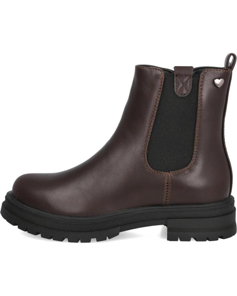 BUBBLE BOBBLE KIDS ANKLE BOOTS C1551 BROWN CHELSEA STYLE MARRON