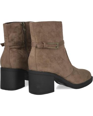 STIVALETTI CON TACCO MEDIO L&R SHOES DAVINIA BL132-3 TAUPE TAUPE