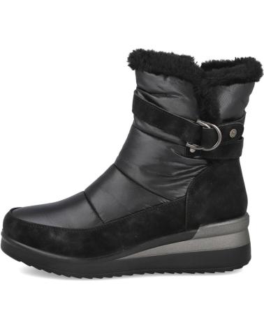 BOTINS ACOLCHOADOS DE NYLON MYSOFT 25M574 PRETO NEGRO