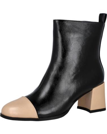 AZAREY BOTÍN 578K250 COMBINADO NEGRO CON TACÓN CUADRADO NEGRO