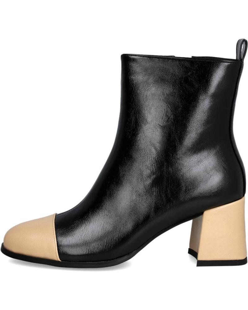 AZAREY BOTÍN 578K250 COMBINADO NEGRO CON TACÓN CUADRADO NEGRO