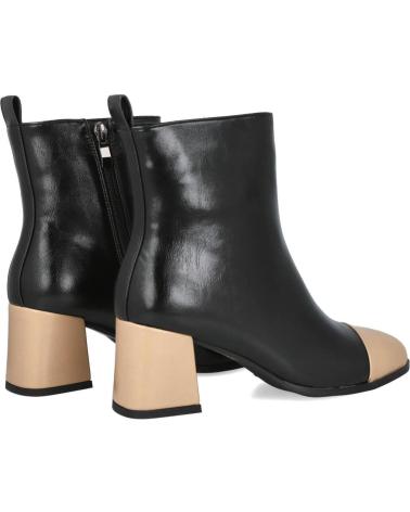 AZAREY BOTÍN 578K250 COMBINADO NEGRO CON TACÓN CUADRADO NEGRO