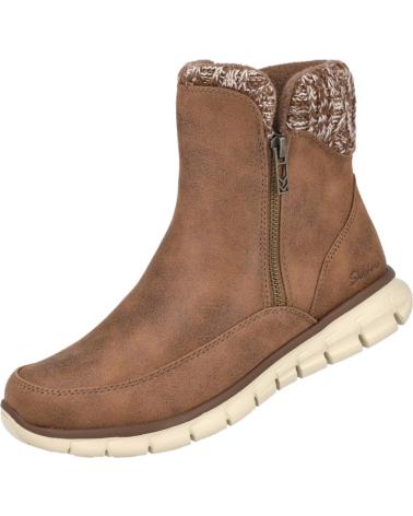 SKECHERS 167941 SYNERGY - COLLAB RUTSCHFESTE STIEFELETTEN KASTANIE CASTANA