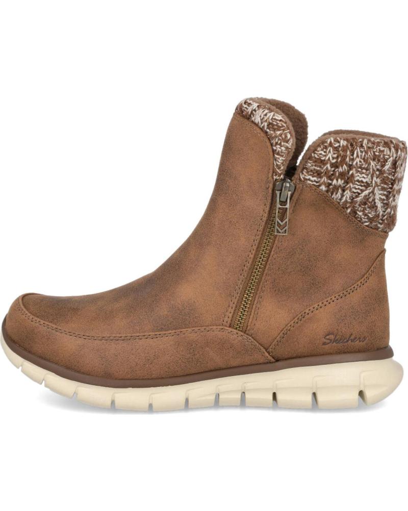 SKECHERS 167941 SYNERGY - COLLAB RUTSCHFESTE STIEFELETTEN KASTANIE CASTANA