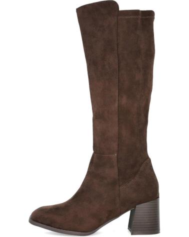 BOTAS DE SALTO ALTO L&R SHOES B5805 COR CAFÉ CAFE