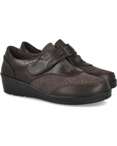 L&R SHOES DAVINIA BL125-2 SCARPE COMFORT MARRONI MARRON