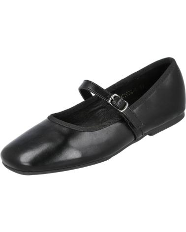 BUBBLE BOBBLE C1070 SCARPE MARY JANE CON FIBBIA REGOLABILE NERE NEGRO